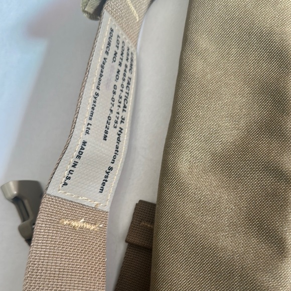 Tan Backpack with Padded Straps and Durable Fabric - Picture 3 of 8